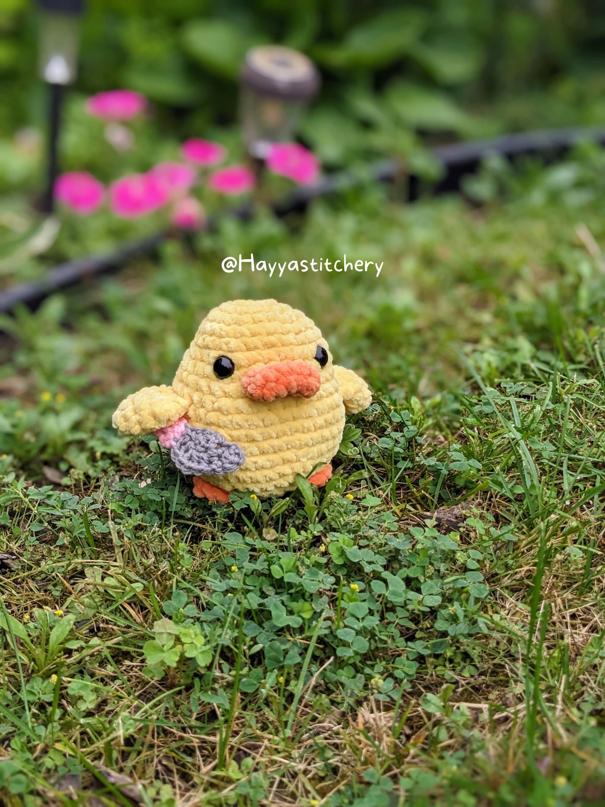Duck With Knife Plushie Hayya s stitchery